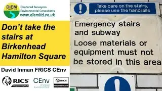 Don't take the stairs at Birkenhead Hamilton Square