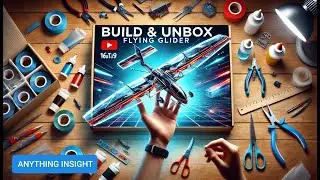 Power prop flying gliders Mustang MK2 unbox build and fly plane # flying glider #flyi