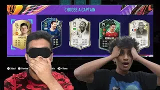 EPIC BLINDFOLDED FUT DRAFT!! - FIFA 22