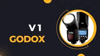 How to Connect Godox V1  Flash |Unboxing & Settings #CamEra #godox #v1 #flash #canon #nikon