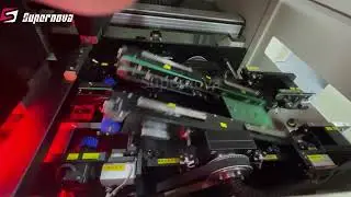 PCB marking QR code or batch numbers by laser machine #pcb #qrcode #pcbdesign #laser #laserengraving