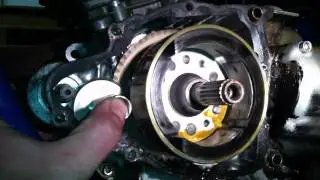 Yamaha YTM225 DR starting clutch problem