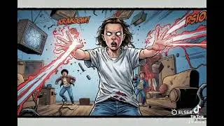 Stranger Things Anime Scenes by Elser AI