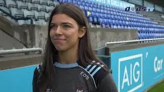 Dublin Camogie's Emma O'Byrne chats to DubsTV at AIG's launch of Dublin's 2020 Championship season