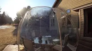 Check out the review by one of our clients on Alvantor Bubble Tent