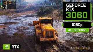 RoadCraft: RTX 3060 12 GB + RYZEN 9 5900X (1080p All Settings)