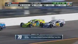 NASCAR Whelen Modified Tour 2017. New Hampshire Motor Speedway (2). Full Race