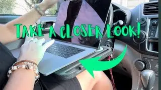 Steering Wheel Tray for Truck & All Vehicle Car Tray, Car Food Tray, Car Work Tray | Review
