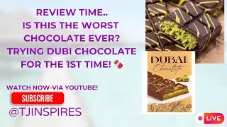 ВРЕМЯ ОТЗЫВА... ЭТО САМЫЙ УЖАСНЫЙ ШОКОЛАД В ЖИЗНИ? Пробую шоколад Dubai впервые! #dubai #viral