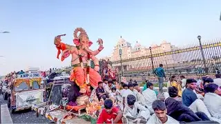 Ganesh shobhayatra at Telangana Secretariat Ganesh Visarjan 2025 Ganesh Nimajjanam in Thandur 