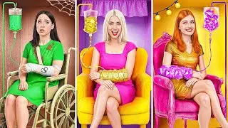 Бедная vs Богатая vs Гига Богатая в Больнице | Смешные Ситуации и Неудачи от Multi DO Girls