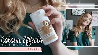 How to: STRAWBERRY BLONDE HAIR // Superdrug Colour effects Wash In Wash Out REVIEW.. Does It Work?