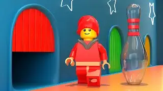 Learning Colors with Fun Characters | Bowling & Surprise Eggs Adventure