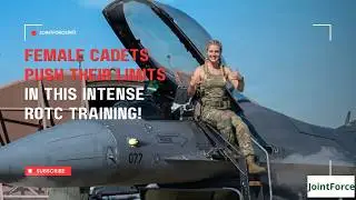 Female Air Force Officers Get Trained in ROTC's Toughest Boot Camp!  #usairforce  #militarytraining
