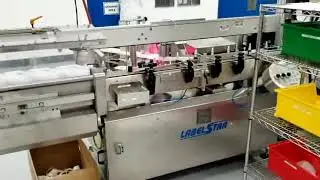 BID ON EQUIPMENT: Item 398593 - CAPMATIC Labelstar Wrap Around Labeler