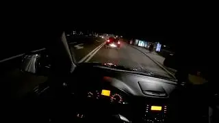 Ssangyong Korando C (2012) 2.0i 149km | POV night drive