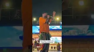 edyy kenzo and team performing song number three 3 on the Yoweri Museveni Album lunch munyonyo