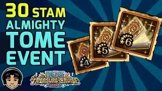 Walkthrough for the 30 Stamina Almighty Tome Event! [One Piece Treasure Cruise]