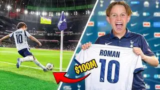 I SIGNED FOR SPURS!!