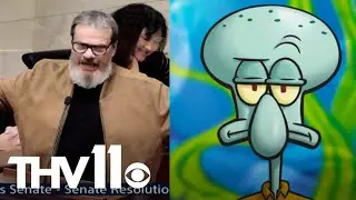 Rodger Bumpass, voice of Squidward, honored at Arkansas State Capitol