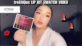 TRESTIQUE &ldquo;A MATTE FOR EVERY MOOD&rdquo; LIP SWATCH VIDEO | JESSICA CABALLERO