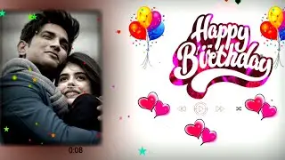 New Trending Happy Birthday Avee Player Template | Avee Player Tutorial Whattsapp Status Video 2020