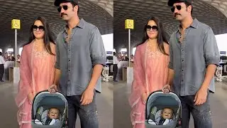 Katrina & Vicky Kaushal Revealed Vihaan Face to Paparazzi for first time after Vihaan delivery