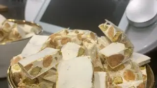 Nougat au Thermomix #cuisine #thermomix #yummy #faitmaison #cadeauxdenoel #nougat #gourmetfood
