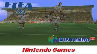 FIFA 99 (Santos x Manchester United Gameplay) Nintendo 64