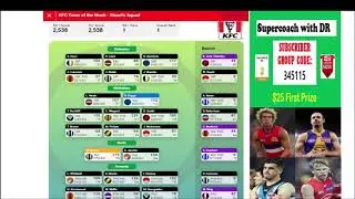 AFL SuperCoach 2020: Number 1 Ranked Team After Round 1