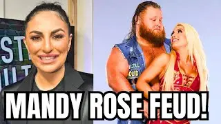 SONYA DEVILLE LOOKS BACK AT FUNNY FEUD WITH MANDY ROSE & OTIS!