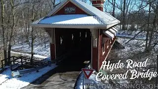 Crossing Through A Cottage - The Hyde Road Covered Bridge
