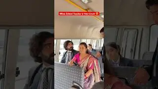 When School Teacher is Your Crush 😍 #shorts #viral #sejal #sejalgabashorts