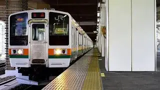 【211系走行音】モハ210-3037　小山&rarr;高崎【JR両毛線】