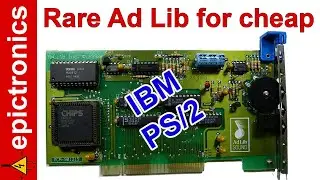 Создание копии AdLib MCA + программирование CPLD. Звуковая карта для архитектуры IBM PS/2 Micro C...