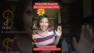 7 Days FREE Access!!! #livegood #extraincome #sa #sidehustle #uk #usa #usaarmy #Zim #malawi #life 