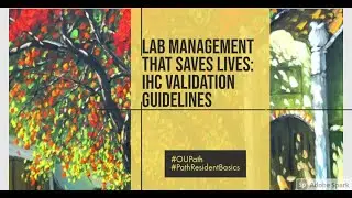 Lab Management  Validation of IHC