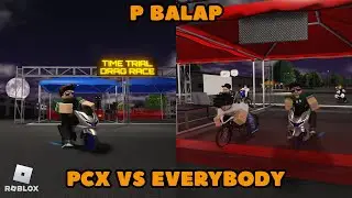 TEST DRAG PCX 160 VS XMAX 300 VS SATRIA FU! - Roblox Drag & Drive Indonesia