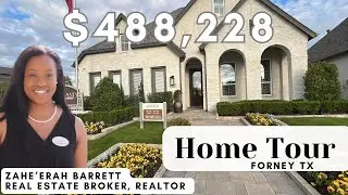 Stunning Highland Homes Builder Amberley Floor Plan  Forney Texas Home Tour