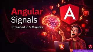 Angular Signals Explained in 5 Minutes | Angular 19 Reactive State Tutorial (No RxJS Needed)