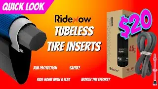 Tubeless Foam Inserts - Worth the effort?