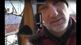 Bodnik Kiowa / Bowsight on a hunting recurve
