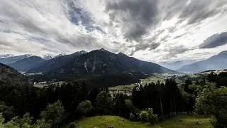 Wetter/Wolken Weitwinkel Timelapse Ötz im Ötztal (Ötzerberg)