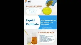 Liquid Xanthate #minerals #mining #copper #manufacturing #flotation #factory #science #collector