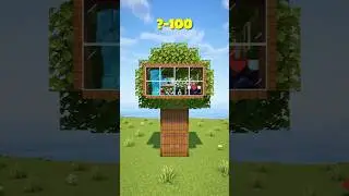 Minecraft Tree House 😱 | Jungle Me Secret Base