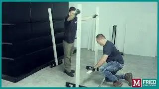M. Fried Store Fixtures Gondola Shelving Instructional Video