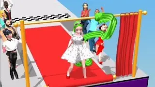 Hair rush Game play level 23_25