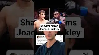 Шавкат Рахмонов раскритиковал Хоакина Бакли 🚨 #шорты #ufc #danawhite #joaquinbuckley #shavkatrakh...