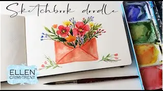Sketchbook Doodle: Wildflowers for Beginners