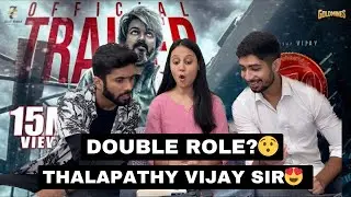 LEO - Official Trailer Hindi | REACTION & REVIEW | Thalapathy Vijay |